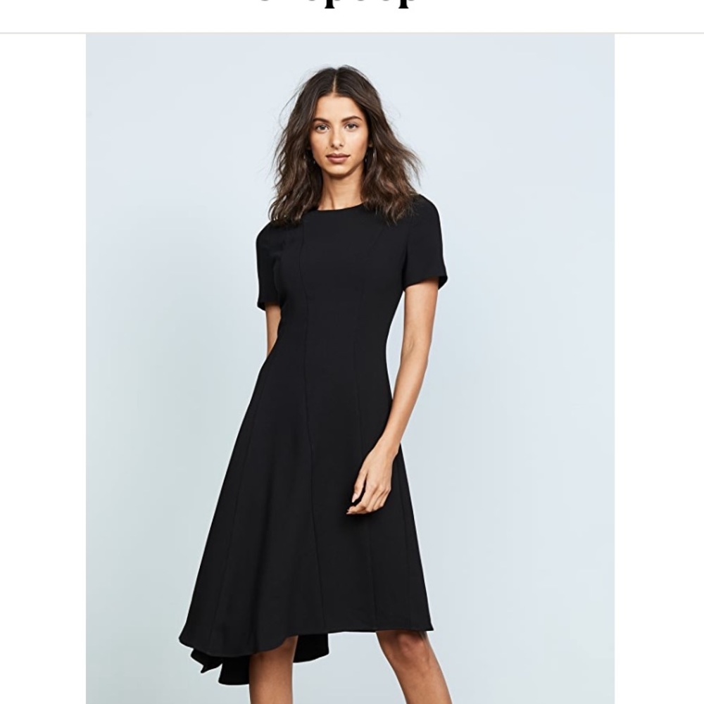 Black Halo Asymmetrical Dress